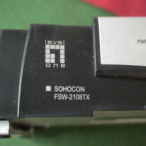 LevelOne Sohocon FSW-2108TX 8-Port Fast Ethernet Switch