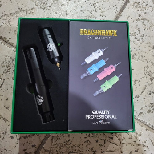 Dragonhawk tattoo set new, professional