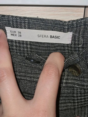 Sfera Basic checked pants used size 38