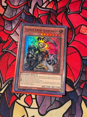 Clown Crew Biancaviso Yu-Gi-Oh Card new condition