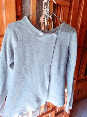 Grey cardigan like new, size M
