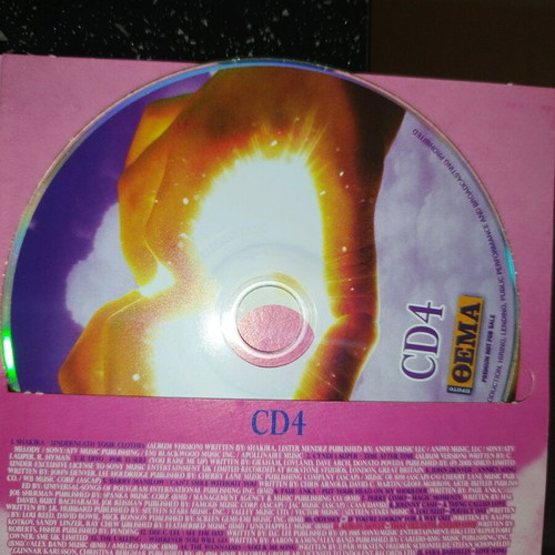 The Power Of Love 4CD collection used, blues, with scratches