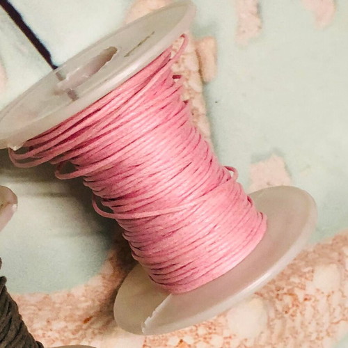Jewelry making cords used, pack of 3, 100% cotton