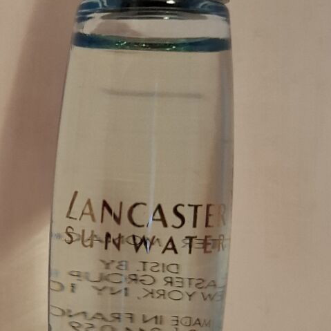 Lancaster Sun Water miniature used 5ml with small missing amount