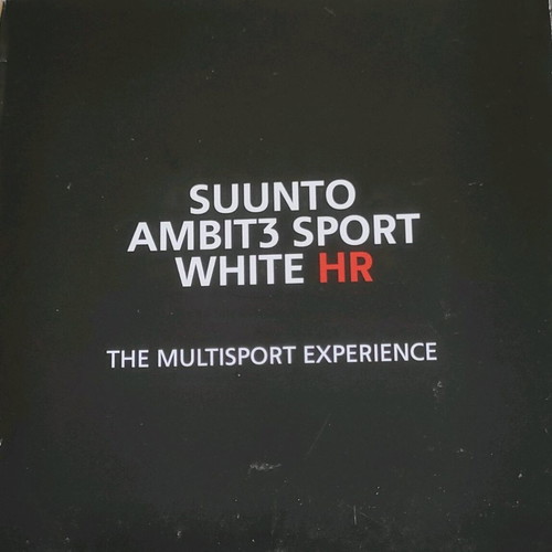 Suunto Ambit3 Sport White HR smartwatch like new