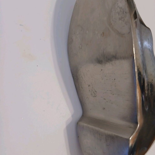 Metal ashtray in shoe shape like new
