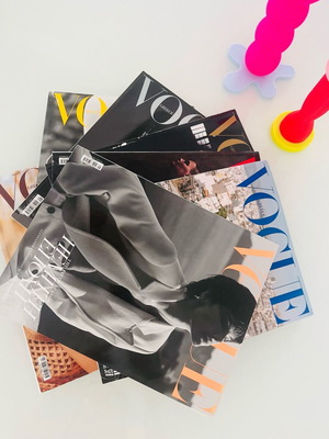 Vogue Greece Σετ 7 Τευχών 2019 Σαν Καινούργιο