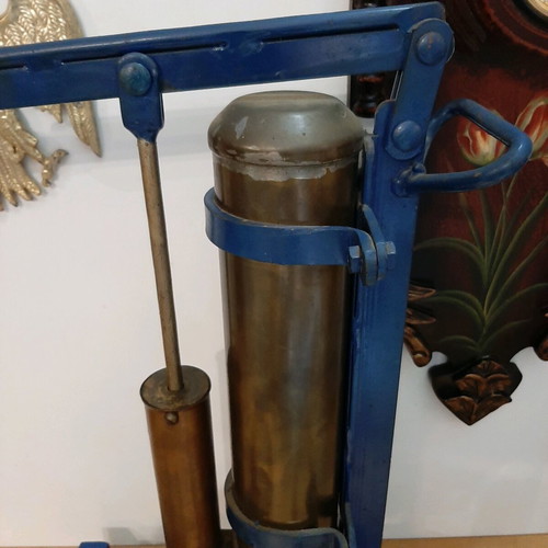 Vintage copper hand pump like new