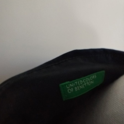 Benetton black shirt XS-S like new, cotton, slightly elastic fabric