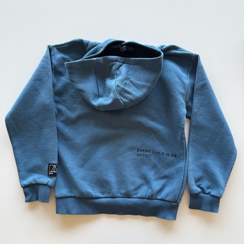 Gang blue kids tracksuit set used for 7 years old
