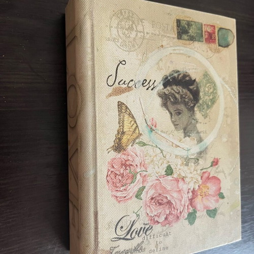Box in book shape used