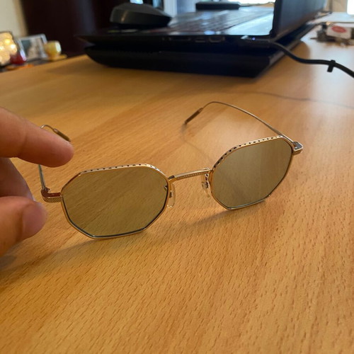 Oliver People Takumi sunglasses model TK-5 used with minor scratches
