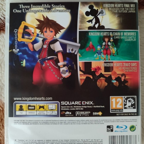 Kingdom Hearts HD 1.5 Remix PS3 like new