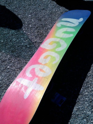 Burton Nugget Pro snowboard used kids board without bindings