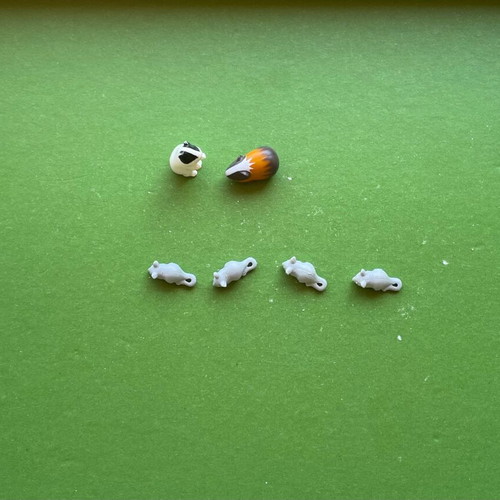 Playmobil rodents like new, guinea pig pair and 4 mice