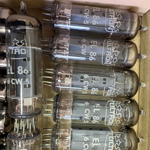 Ultron EL86 vintage vacuum tubes pack of 16 like new