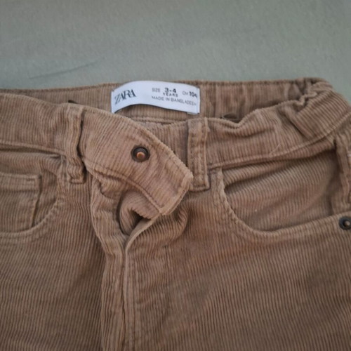 Zara pants for boys 3-4 years like new, beige and brown
