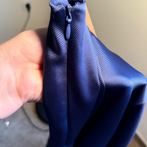 Celestino high-waisted pants blue like new, size XL