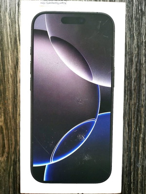 Iphone 16 Pro 256GB Black Titanium σφραγισμένο με θήκη και tempered glass SPIGEN