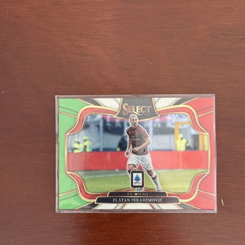 Zlatan Ibrahimovic Series A 25-26 Green Silver Red Field Level Card like new