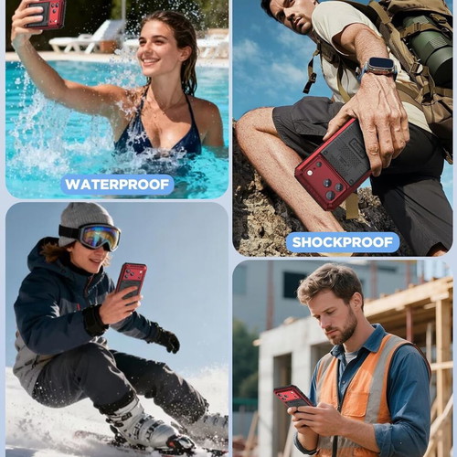 Beeasy case for iPhone 17 Pro, IP68 waterproof, shockproof aluminum armor with protector, new