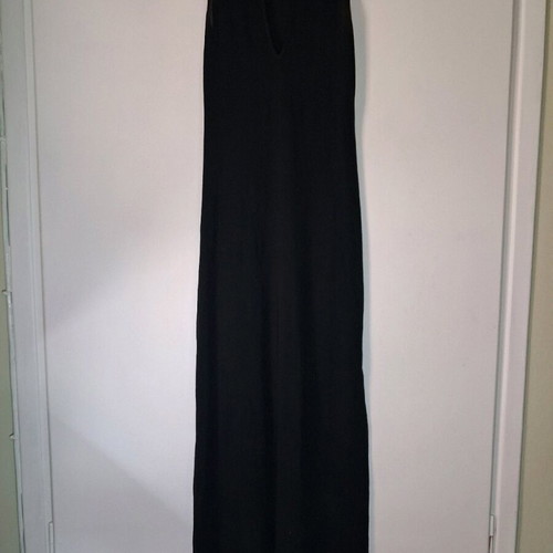 Maxi black elastic dress Morgan de Toi like new, sleeveless