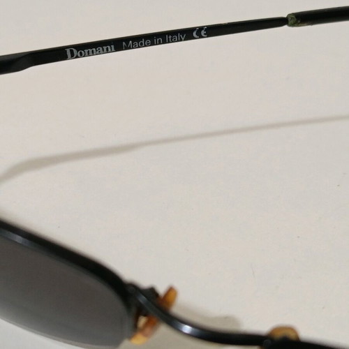 Domani Women S Half Frame Sunglasses Black used, slim design