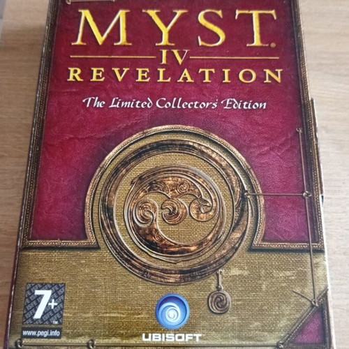 Myst IV Revelation Limited Collector's Edition PC game like new