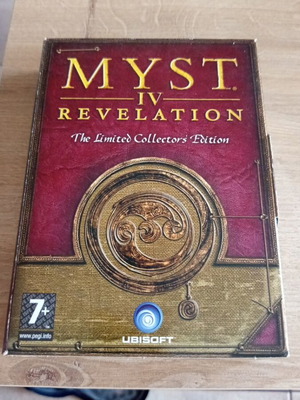 Myst IV Revelation Limited Collector's Edition PC game like new