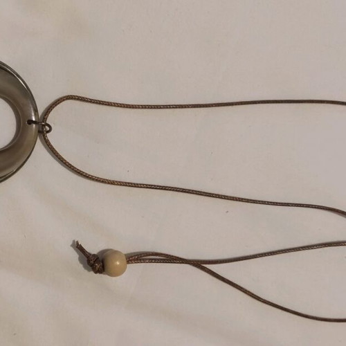 Summer necklace like new, beige