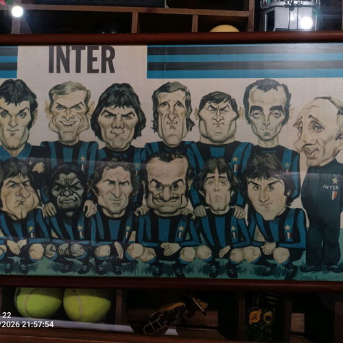 Inter 1971 collectible frame used