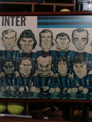 Inter 1971 collectible frame used