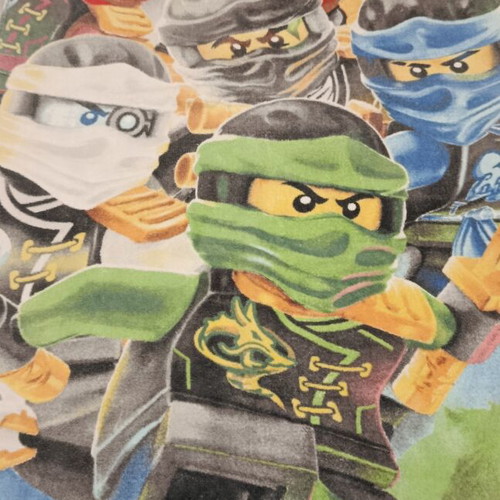 Ninjago beach towel used, pack of 2, 130x69 cm