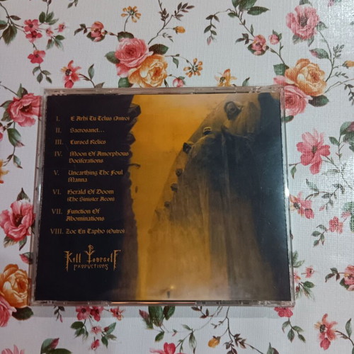 Nocturnal Vomit Cursed Relics CD like new, death metal