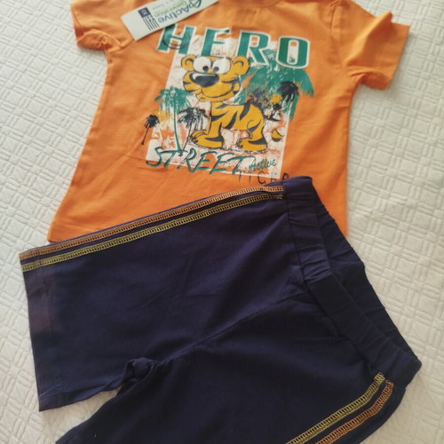 Active Generation cotton baby set for boys up to 86 cm