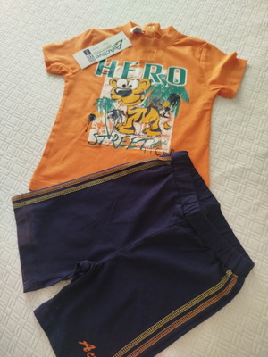 Active Generation cotton baby set for boys up to 86 cm