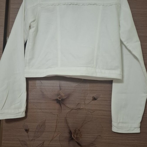 Happy Girls Spring Jacket like new, 100% cotton, white, size 176 cm