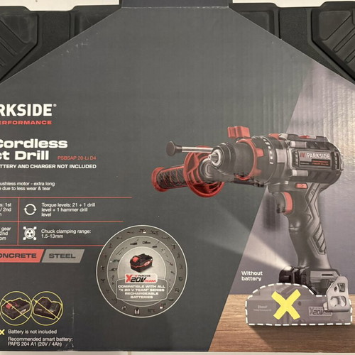 Parkside Performance 20V Cordless Impact Drill
