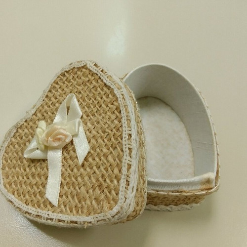 Heart-shaped storage box like new