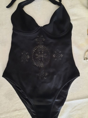 Ολόσωμο μαγιό Calzedonia μεταχειρισμένο, μαύρο, μέγεθος S
