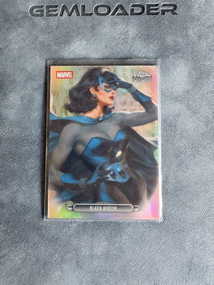 Topps Chrome 2026 Marvel Black Widow Fanfare Card new
