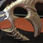 Alien decorative knife like new with eagle base