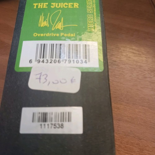 Mooer The Juicer Overdrive Pedal new