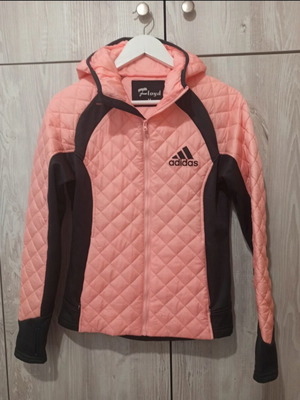 Adidas women's jacket like new, pink, size M
