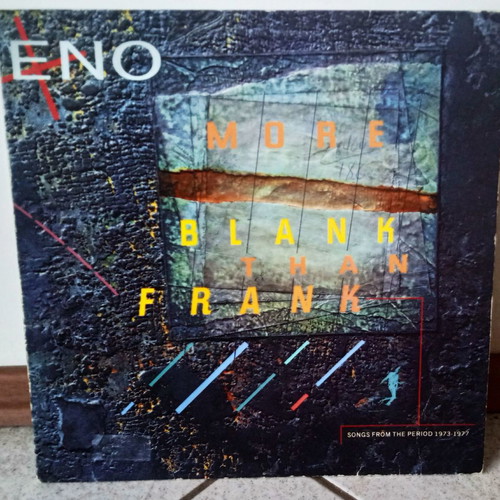 Brian Eno More Blank Than Frank vinyl record used, Rock