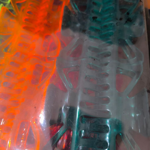 Hair clips new, set of 24 pieces in various colors