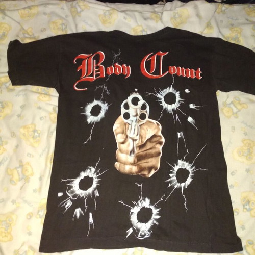 Body Count short-sleeve shirt used, 90s rare