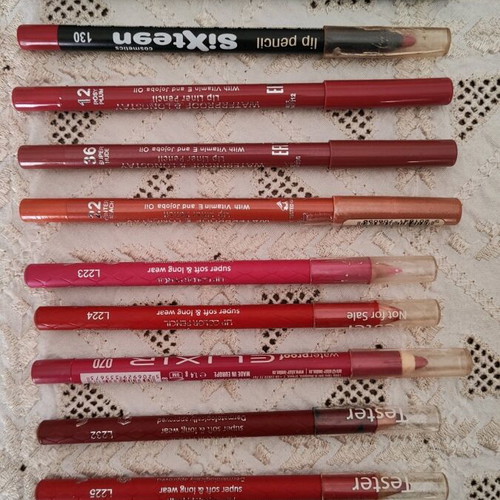 Elixir&MD professional lip liners used, pack of 10