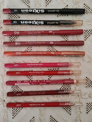Elixir&MD professional lip liners used, pack of 10