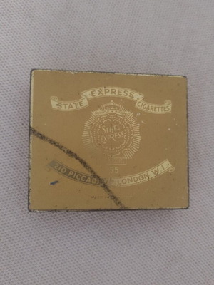 State Express 555 Iron Cigarette Box used